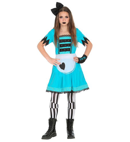 e-carnavalskleding-SYK Alice in Wonderland jurkje kinderen