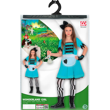 e-carnavalskleding-SYK Alice in Wonderland jurkje kinderen