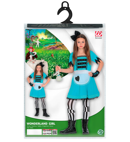 e-carnavalskleding-SYK Alice in Wonderland jurkje kinderen