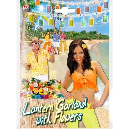 e-carnavalskleding-SYK Aloha slinger met bloemen