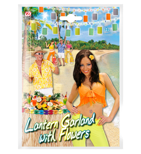 e-carnavalskleding-SYK Aloha slinger met bloemen