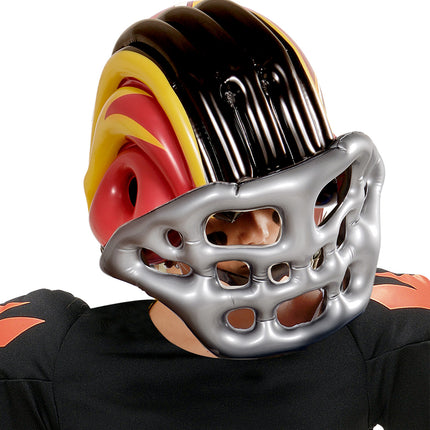 e-carnavalskleding-SYK American Football Helm Opblaasbaar kind
