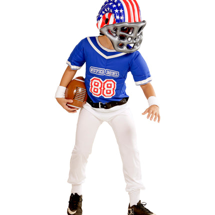 e-carnavalskleding-SYK American Football Helm Opblaasbaar Usa (Kind)