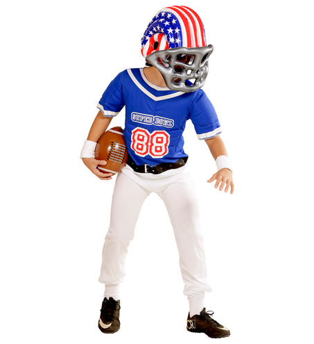 e-carnavalskleding-SYK American Football Helm Opblaasbaar Usa (Kind)