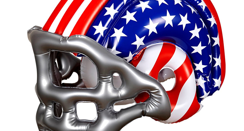 e-carnavalskleding-SYK American Football Helm Opblaasbaar Usa (Kind)