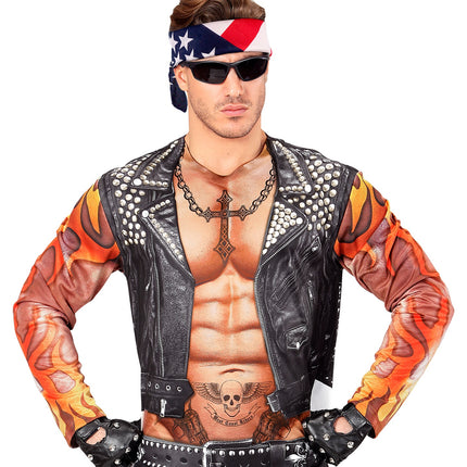 e-carnavalskleding-SYK Amerikaanse bandana zakdoek USA