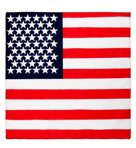 e-carnavalskleding-SYK Amerikaanse bandana zakdoek USA