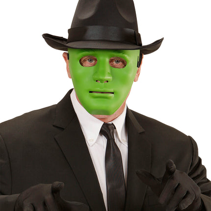 e-carnavalskleding-SYK Anonymous masker groen