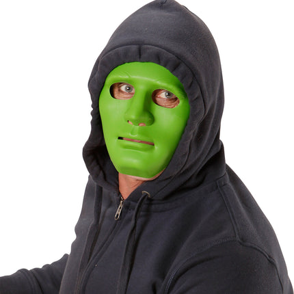 e-carnavalskleding-SYK Anonymous masker groen