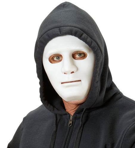 e-carnavalskleding-SYK Anonymous masker wit