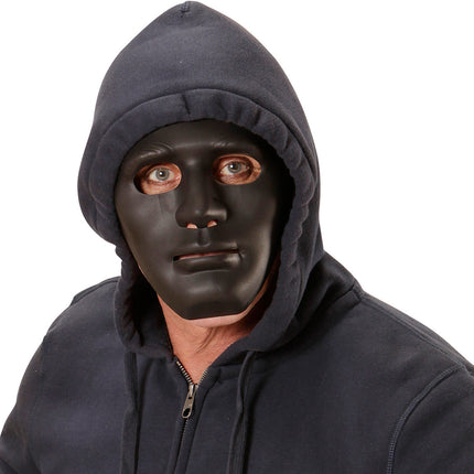 e-carnavalskleding-SYK Anonymous masker zwart