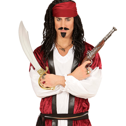 e-carnavalskleding-SYK Antiek piraten pistool