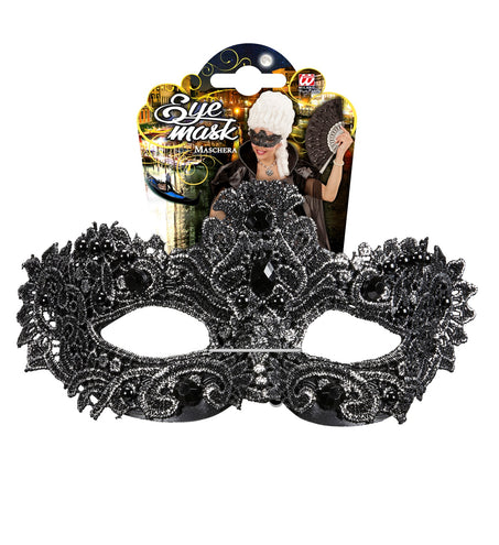 e-carnavalskleding-SYK Antiek zilveren oogmaskertjes