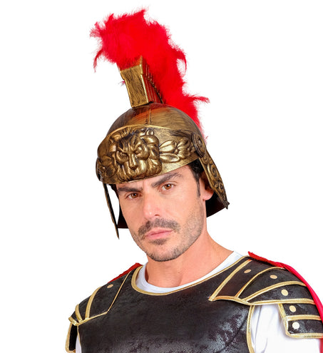 e-carnavalskleding-SYK Antieke gouden Romeinse helm