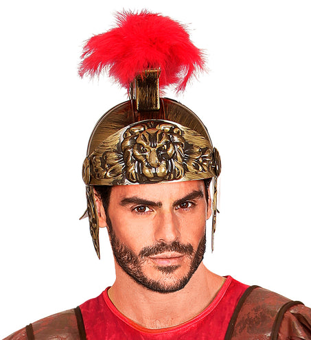 e-carnavalskleding-SYK Antieke gouden Romeinse helm