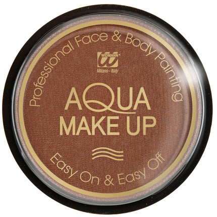 e-carnavalskleding-SYK aqua make-up 15gr bruin