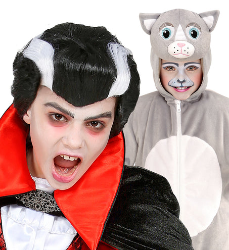 e-carnavalskleding-SYK Aqua make-up grijs