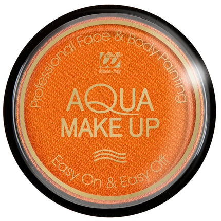e-carnavalskleding-SYK aqua make-up metalic 15gr oranje