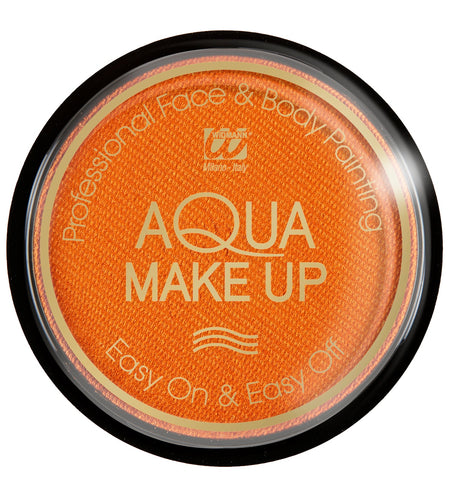 e-carnavalskleding-SYK aqua make-up metalic 15gr oranje