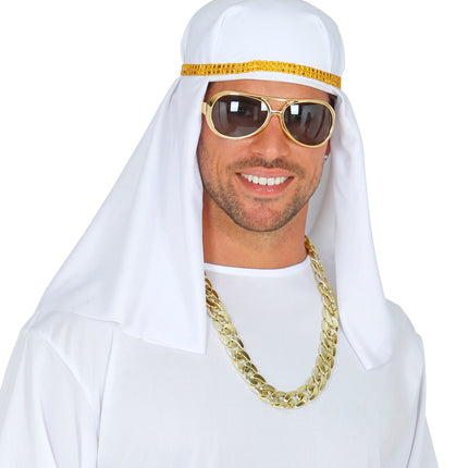 e-carnavalskleding-SYK Arabische sjeik verkleedset