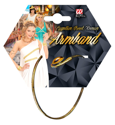 e-carnavalskleding-SYK Armband Antiek Goud Met Steen
