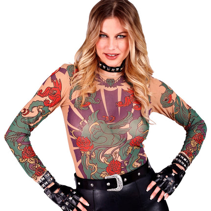 e-carnavalskleding-SYK Armband biker met studds