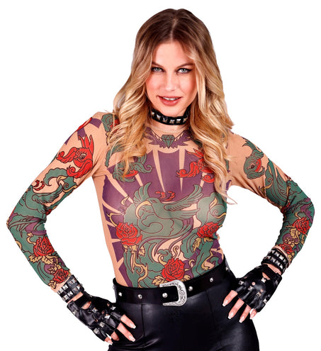 e-carnavalskleding-SYK Armband biker met studds
