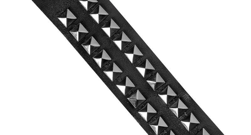 e-carnavalskleding-SYK Armband biker met studds