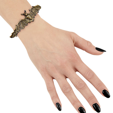 e-carnavalskleding-SYK Armband met vleermuis