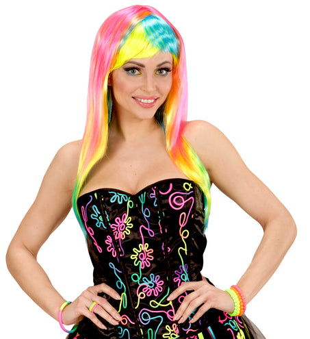 e-carnavalskleding-SYK Armbandje met neon kleuren