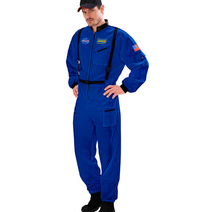 e-carnavalskleding-SYK Astronaut Bob blauw