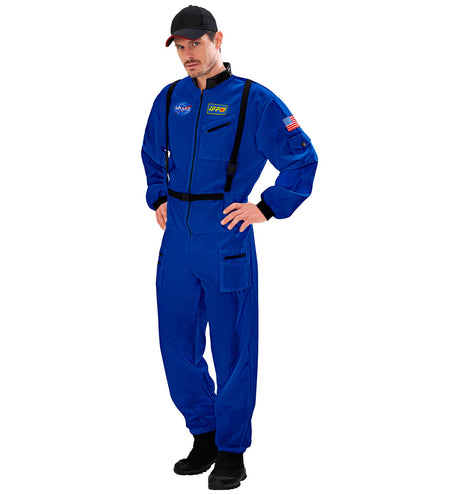 e-carnavalskleding-SYK Astronaut Bob blauw