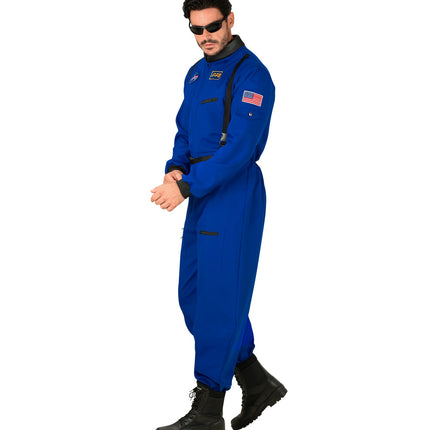 e-carnavalskleding-SYK Astronaut Bob blauw