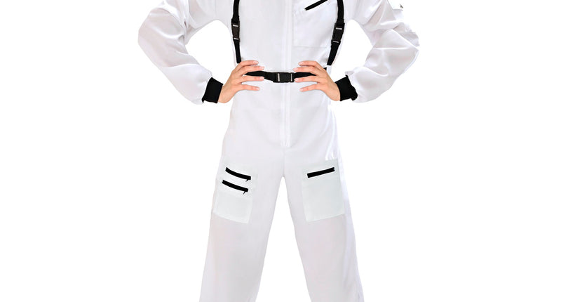 e-carnavalskleding-SYK Astronaut kostuum Mara wit