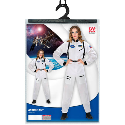 e-carnavalskleding-SYK Astronaut kostuum Mara wit