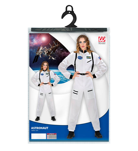 e-carnavalskleding-SYK Astronaut kostuum Mara wit