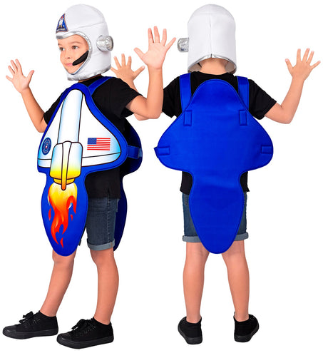 e-carnavalskleding-SYK Astronaut raket pak kind