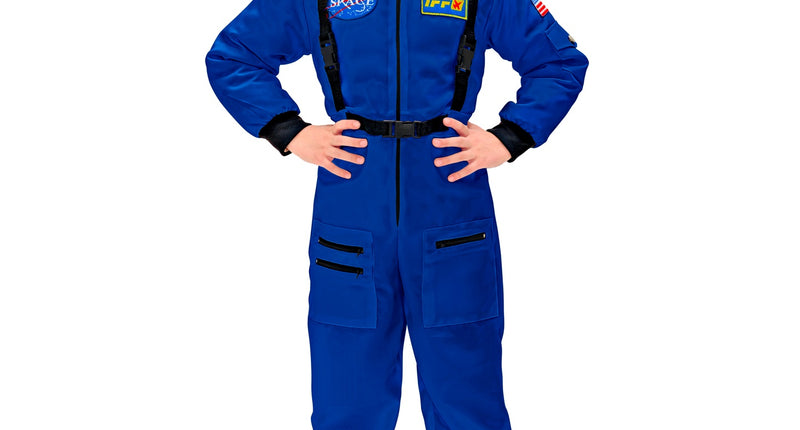 e-carnavalskleding-SYK Astronauten kostuum  blauw