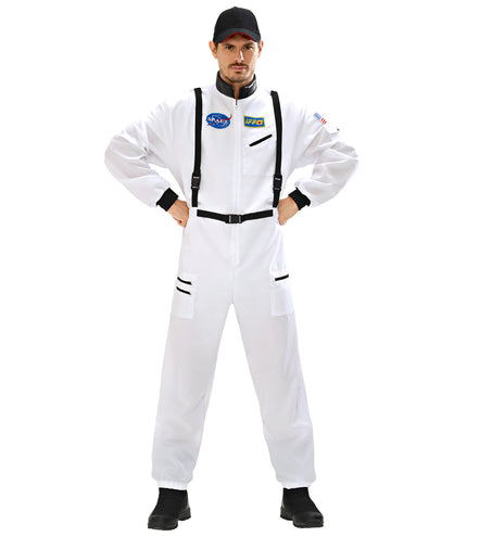 e-carnavalskleding-SYK Astronauten kostuum wit