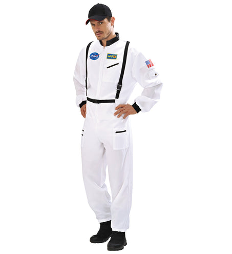 e-carnavalskleding-SYK Astronauten kostuum wit