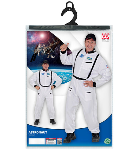 e-carnavalskleding-SYK Astronauten kostuum wit