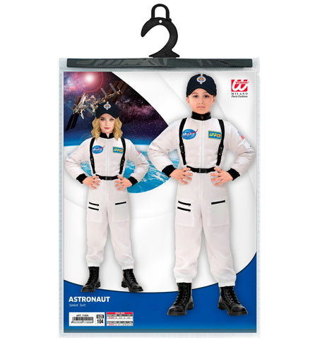 e-carnavalskleding-SYK Astronauten kostuum wit kind