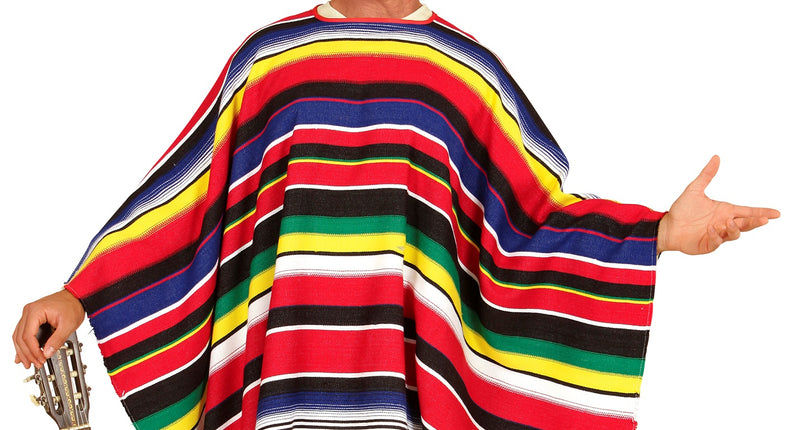 e-carnavalskleding-SYK Authentieke Mexicaanse poncho's