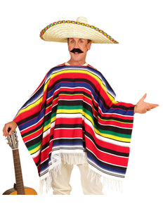 e-carnavalskleding-SYK Authentieke Mexicaanse poncho's