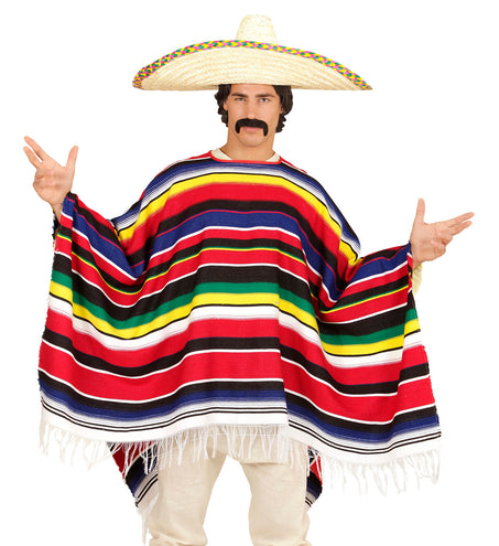 e-carnavalskleding-SYK Authentieke Mexicaanse poncho's