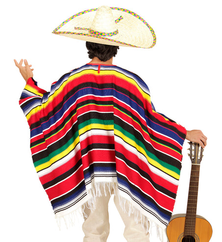 e-carnavalskleding-SYK Authentieke Mexicaanse poncho's