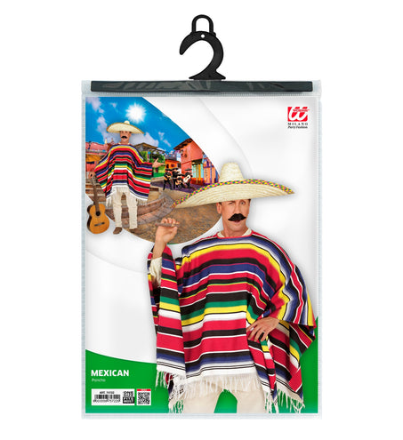 e-carnavalskleding-SYK Authentieke Mexicaanse poncho's