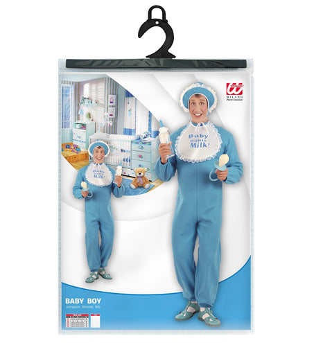 e-carnavalskleding-SYK Baby pak jongen Blue
