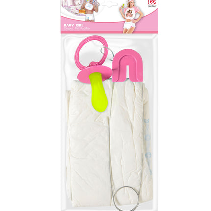 e-carnavalskleding-SYK Babyset in het roze
