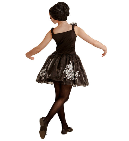 e-carnavalskleding-SYK Ballerina jurk met schedels